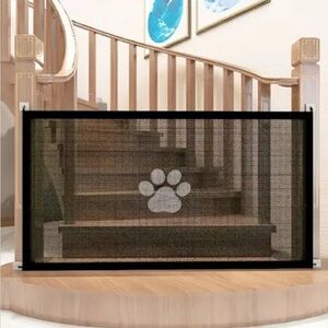 Pet Safety Gate with Paw Print